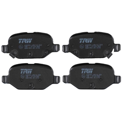 TRW Bremsbelagsatz, Scheibenbremse