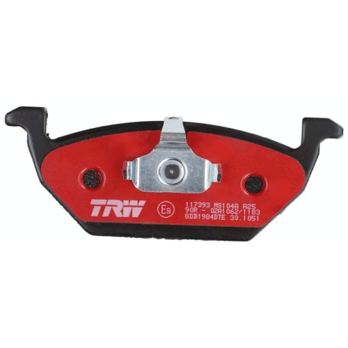 TRW Bremsbelagsatz, Scheibenbremse DTEC COTEC